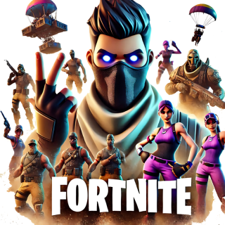 NAŽEHLOVAČKA - Fortnite postavy fialové
