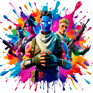 NAŽEHLOVAČKA - Fortnite Bojovníci modrý