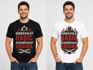 TRIKO pánské - Dobrovolný hasič. Dobrovolný hrdina.