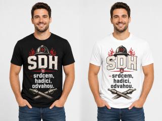 TRIKO pánské - SDH srdcem, hadicí, odvahou.